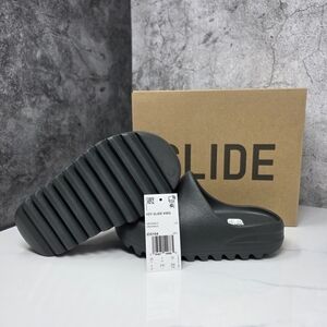 YZY SLIDE (Yeezy Slides) Kids, Dark Onyx ID5104